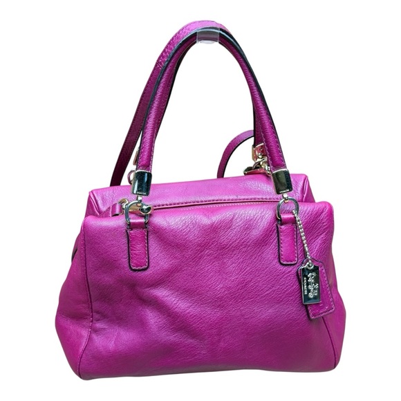 Coach Handbags - Coach Madison Tan Juliette crossbody satchel hand shoulder bag purse H1220-21222